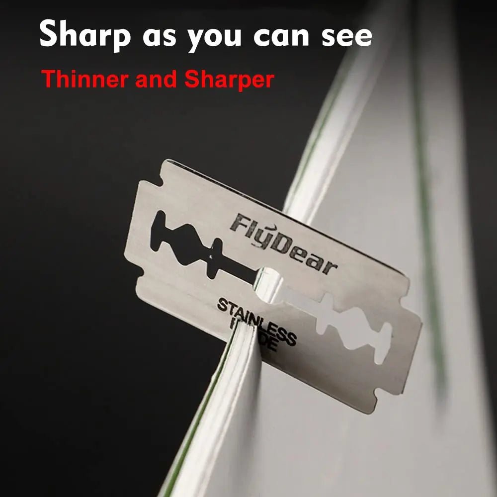 Razor Stainless Steel Double - Blade Razor Razor Razor Old Fashioned Razor Manual Shaving for Men - Smooth Shave