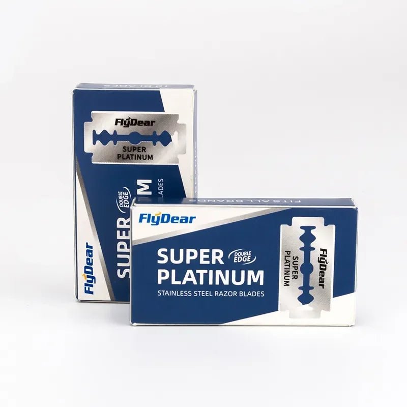 Razor Stainless Steel Double - Blade Razor Razor Razor Old Fashioned Razor Manual Shaving for Men - Smooth Shave