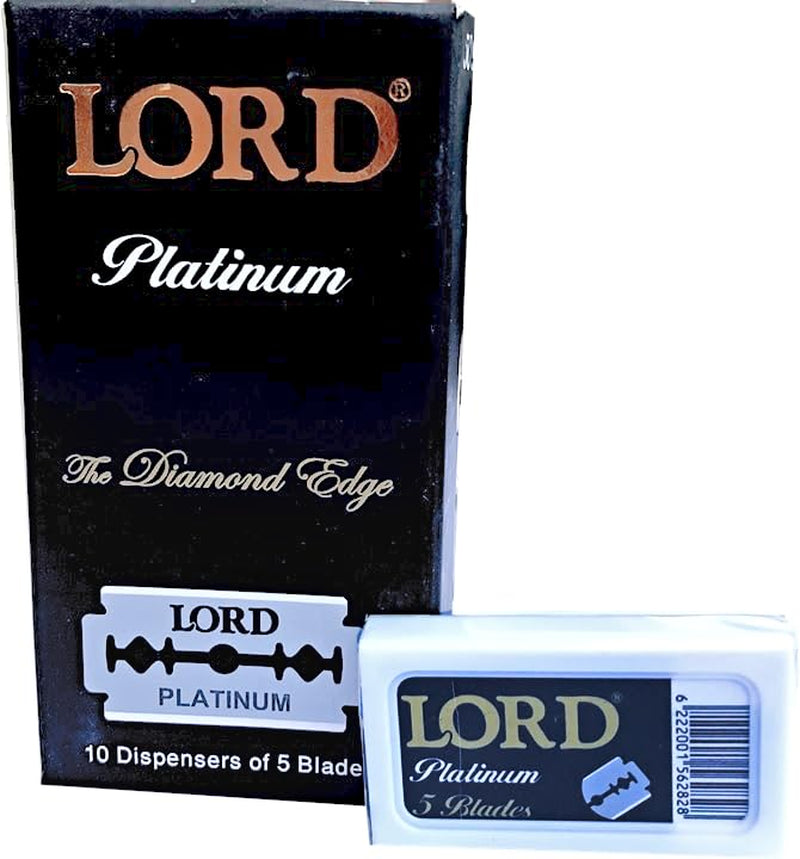 50 New  Platinum Double Edge Razor Blades