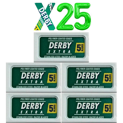 Derby Professional Doble Edge Razor Blades for Straight Razor (25) - Smooth Shave