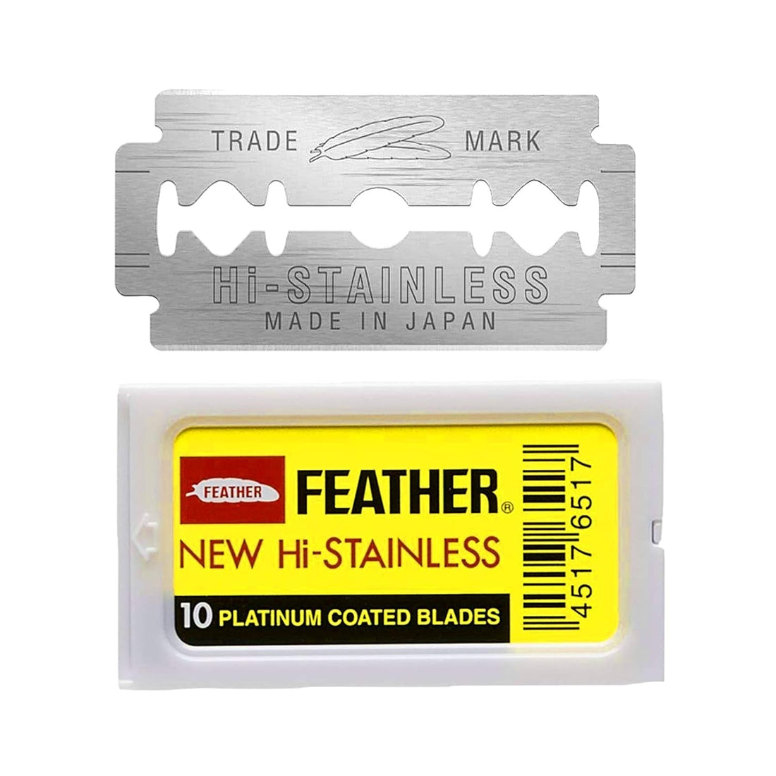 Double Edge Safety Razor Blades 10 Count - Smooth Shave